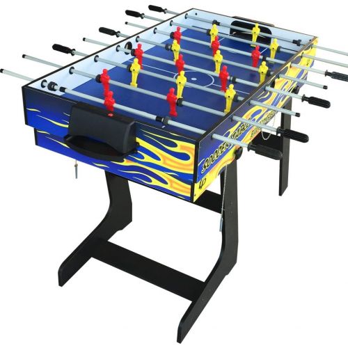  AIPINQI 4-in-1 Multi Game Combination Table Set, 48 Mini Foosball, Ping Pong, Pool Table, Slide Hockey for Game Rooms, Bars, Party, Family Night