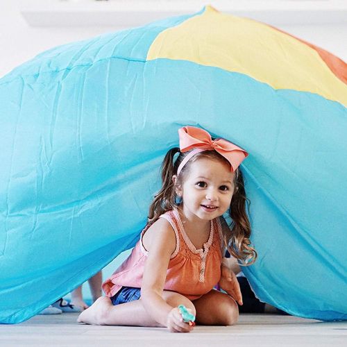  [아마존베스트]The Original AirFort Build A Fort in 30 Seconds, Inflatable Fort for Kids (Beach Ball Blue)