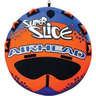 Airhead Slice Towable 2-4 Rider Models, Tube for Boating and Water Sports, Heavy Duty Full Nylon Cover with Zipper, EVA Foam Pads, and Patented Speed Safety Valve for Easy Inflating & Deflating