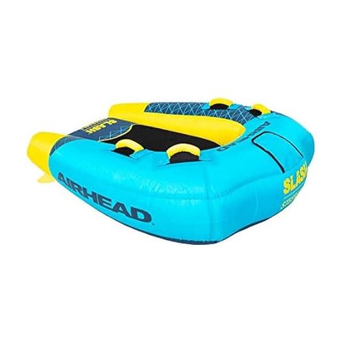  Airhead Slash II | 1-2 Rider Towable Tube for Boating, Multi (AHSL-32), 2 Rider