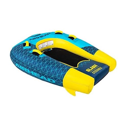  Airhead Slash II | 1-2 Rider Towable Tube for Boating, Multi (AHSL-32), 2 Rider