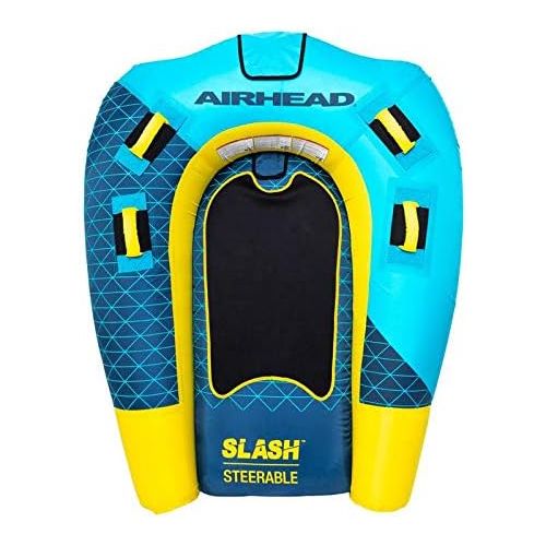  Airhead Slash II | 1-2 Rider Towable Tube for Boating, Multi (AHSL-32), 2 Rider