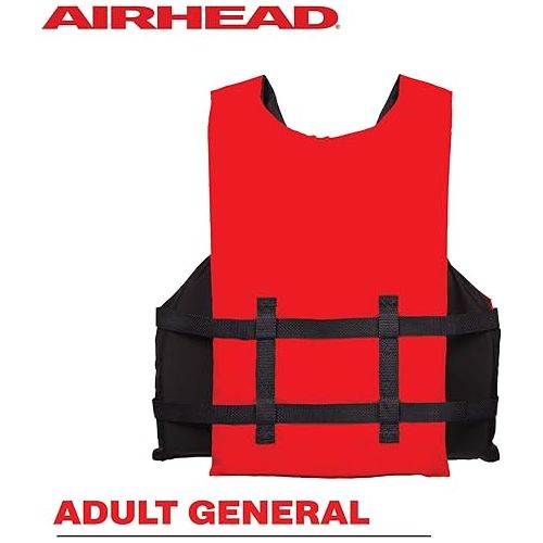  Airhead Adult General Purpose Life Vest 4-Pack, Multiple Colors Available