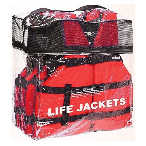  Airhead Adult General Purpose Life Vest 4-Pack, Multiple Colors Available