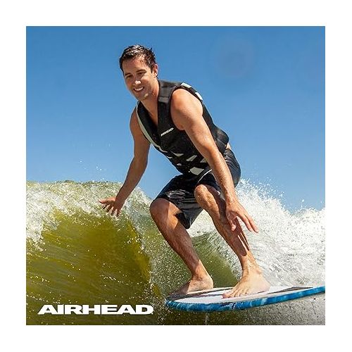  Airhead Orca Neoprene Kwik-Dry Neolite Life Jacket, USCG Approved Adult, Youth and Child Sizes