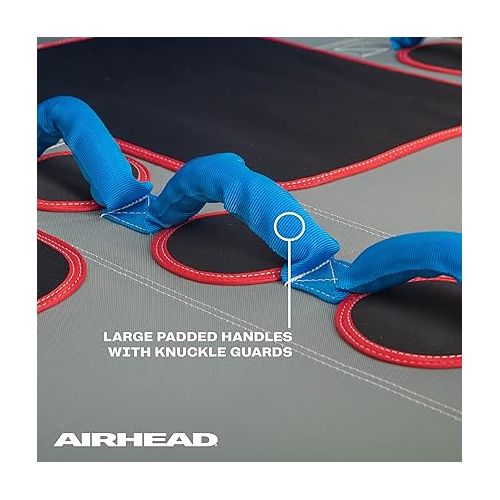  Airhead Chariot Warbird, 1-3 Rider Towable Tube for Boating, Multiple Size Options Available