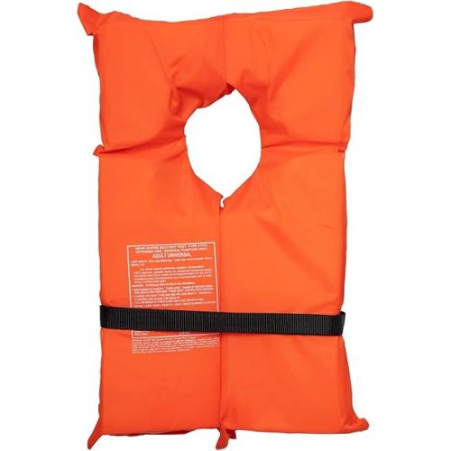  Airhead Adult Type II Keyhole Life Jacket, Multiple Colors and Sizes, Coast Guard Approved