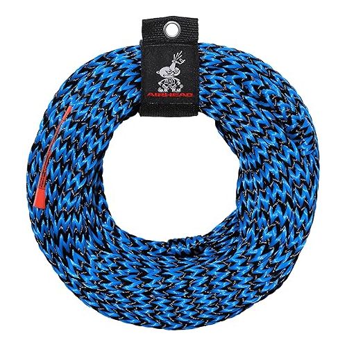  Airhead Slice, 1-2 Rider Towable Tube + Airhead Tow Rope for Towable Tubes