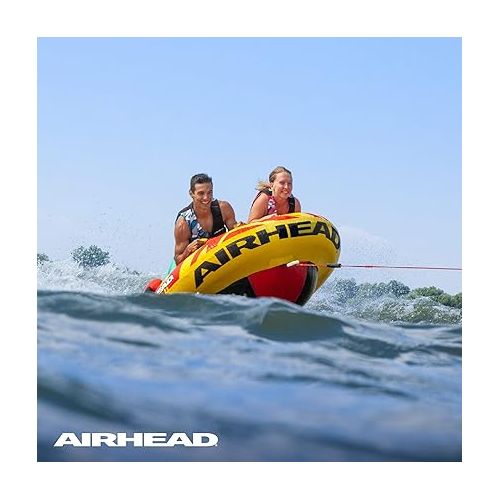  AIRHEAD Oddball 2 | 1-2 Rider Towable Tube for Boating