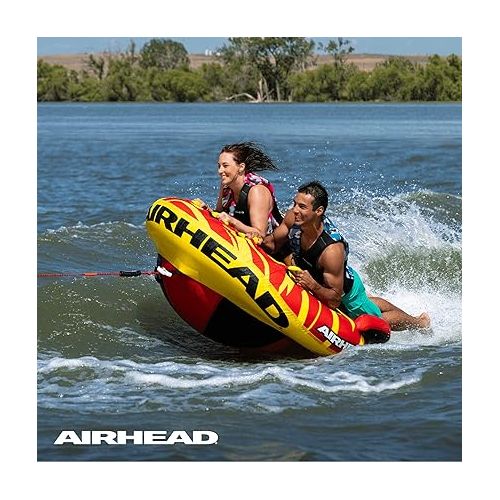  AIRHEAD Oddball 2 | 1-2 Rider Towable Tube for Boating