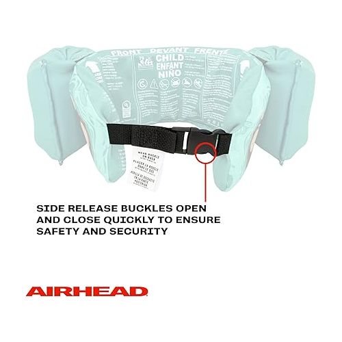  Airhead Water Otter Elite Life Jacket | Flotation Devices for Kids | Multiple Colors Available