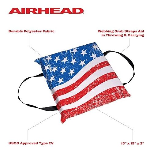  Airhead Type IV Throwable Cushion American Flag