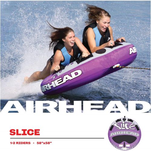  Airhead Slice, 1-3 Rider Towable Tube for Boating, Multiple Size Options Available