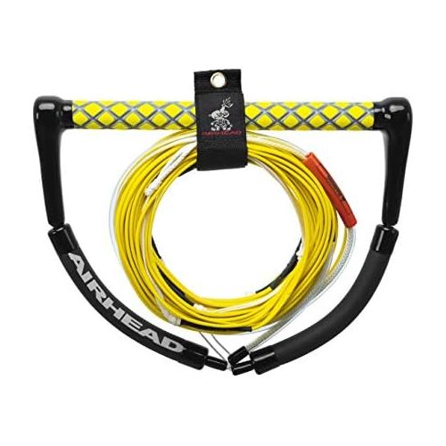  Airhead Wakeboard Rope, Tangle Free, Electric Yellow, One Size