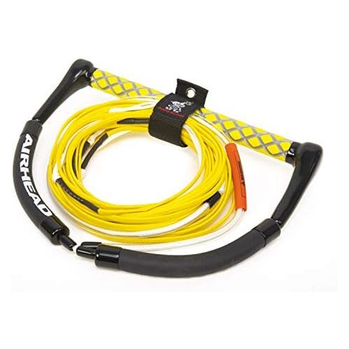  Airhead Wakeboard Rope, Tangle Free, Electric Yellow, One Size