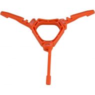 AIROKA Gas Tank Bracket for Camping Stoves, Mini Foldable Outdoor Camping Hiking Cooking Folding Canister Stand Outdoor Camping Stove Tools