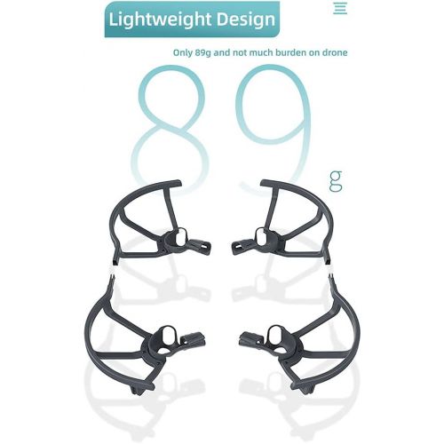  AIROKA Anti-Collision Propeller Protector Guard & Night Flying Signal LED Lamp for DJI FPV Drone Accessories