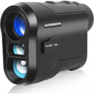 AIRSSON Golf Rangefinder Laser Rechargeable: 650 Yard Range Finder with Slope 6X Magnification Range Pinseeker Distance Rangefinder wtih Flag Pole Lock Vibration