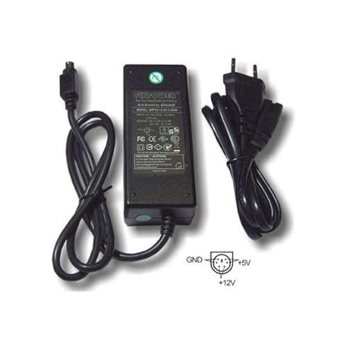  aixcase AIX-PS34-6PIN Power Supply 5V/12V, 34W, for Aixcase USB Case 3.5 Inches / 5.25 Inches