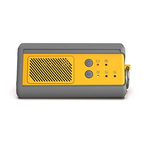  Airthereal PA1K-GO 1,000mg/h Portable Ozone Generator - Cordless Battery Powered Odor Eliminator for Car, Hotel Rooms, Offices, Bathrooms, and Small Spaces(Yellow)