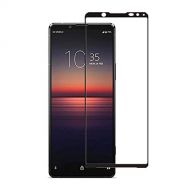 AISELAN 3D Curved Screen Tempered Glass for Sony Xperia 1 II - (2pack) Full Cover Anti Scratch Screen Protector for Sony Xperia 1 ii