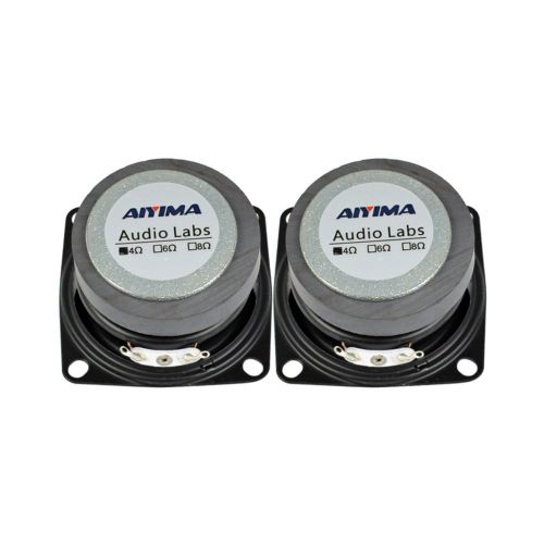  AIYIMA 2pcs Subwoofer 2 inch 4ohm 5w Full Range Speaker Mini DIY Audio Subwoofer Loudspeaker