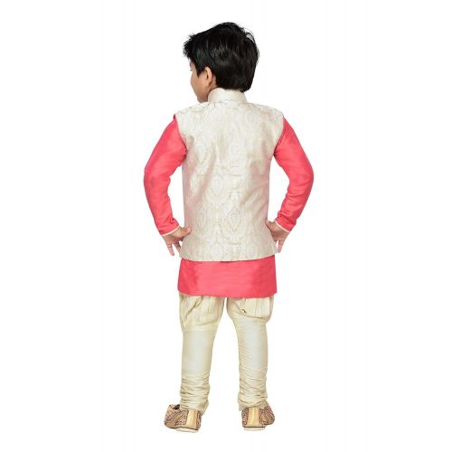  AJ Dezines Kids Indian Wear Bollywood Style Kurta Pyjama Waistcoat for Baby Boys