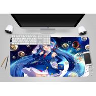 3D Uniform Girl Starry Sky 525 Japan Anime Game Non-Slip Office Desk Mouse Mat Game AJ WALLPAPER US Angelia (W120cmxH60cm(47x24))