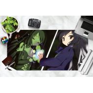 3D Mirror Girl 590 Japan Anime Game Non-Slip Office Desk Mouse Mat Game AJ WALLPAPER US Angelia (W120cmxH60cm(47x24))