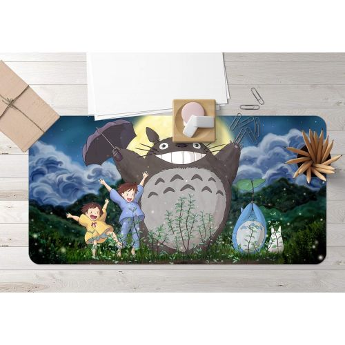  3D Spirited Away 614 Japan Anime Game Non-Slip Office Desk Mouse Mat Game AJ WALLPAPER US Angelia (W120cmxH60cm(47x24))