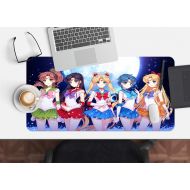 3D Sailor Moon 786 Japan Anime Game Non-Slip Office Desk Mouse Mat Game AJ WALLPAPER US Angelia (W120cmxH60cm(47x24))