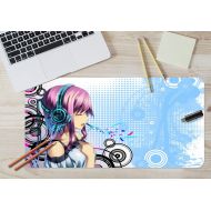 3D Super Sonico 787 Japan Anime Game Non-Slip Office Desk Mouse Mat Game AJ WALLPAPER US Angelia (W120cmxH60cm(47x24))