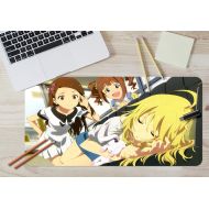 3D Idolmaster 632 Japan Anime Game Non-Slip Office Desk Mouse Mat Game AJ WALLPAPER US Angelia (W120cmxH60cm(47x24))