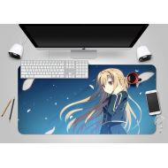 3D Sword Art Online Yuuki Asuna 624 Japan Anime Game Non-Slip Office Desk Mouse Mat Game AJ WALLPAPER US Angelia (W120cmxH60cm(47x24))