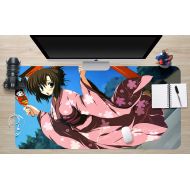 3D Kimono Girl Sky 584 Japan Anime Game Non-Slip Office Desk Mouse Mat Game AJ WALLPAPER US Angelia (W120cmxH60cm(47x24))
