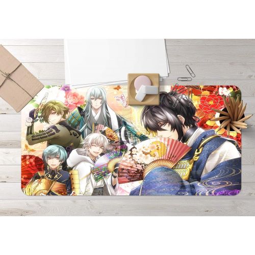  3D Cartoon Characters Handsome Guy 526 Japan Anime Game Non-Slip Office Desk Mouse Mat Game AJ WALLPAPER US Angelia (W120cmxH60cm(47x24))