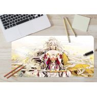 3D Handsome Guy Mask 527 Japan Anime Game Non-Slip Office Desk Mouse Mat Game AJ WALLPAPER US Angelia (W120cmxH60cm(47x24))