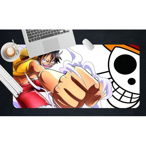  3D One Piece 775 Japan Anime Game Non-Slip Office Desk Mouse Mat Game AJ WALLPAPER US Angelia (W120cmxH60cm(47x24))