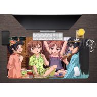 3D A Certain Magical Index 648 Japan Anime Game Non-Slip Office Desk Mouse Mat Game AJ WALLPAPER US Angelia (W120cmxH60cm(47x24))