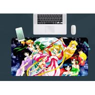 3D Sailor Moon 609 Japan Anime Game Non-Slip Office Desk Mouse Mat Game AJ WALLPAPER US Angelia (W120cmxH60cm(47x24))