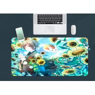 3D Natsume Sunflower 766 Japan Anime Game Non-Slip Office Desk Mouse Mat Game AJ WALLPAPER US Angelia (W120cmxH60cm(47x24))