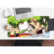 3D Natsume Forest Brook 762 Japan Anime Game Non-Slip Office Desk Mouse Mat Game AJ WALLPAPER US Angelia (W120cmxH60cm(47x24))