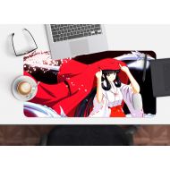 3D Inuyasha Red Coat 760 Japan Anime Game Non-Slip Office Desk Mouse Mat Game AJ WALLPAPER US Angelia (W120cmxH60cm(47x24))
