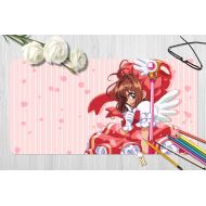 3D Cardcaptor Sakura 722 Japan Anime Game Non-Slip Office Desk Mouse Mat Game AJ WALLPAPER US Angelia (W120cmxH60cm(47x24))