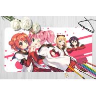3D Yuruyuri Beauty Collection 833 Japan Anime Game Non-Slip Office Desk Mouse Mat Game AJ WALLPAPER US Angelia (W120cmxH60cm(47x24))