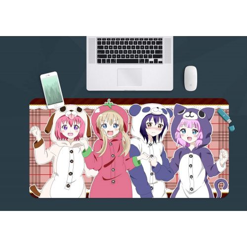  3D Yuruyuri Beauty Collection 836 Japan Anime Game Non-Slip Office Desk Mouse Mat Game AJ WALLPAPER US Angelia (W120cmxH60cm(47x24))