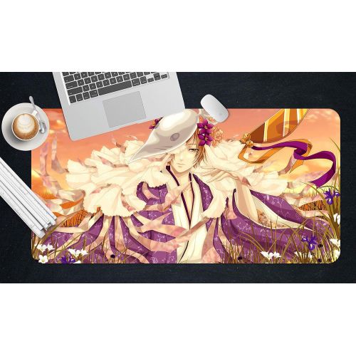  3D Natsume Grassland 769 Japan Anime Game Non-Slip Office Desk Mouse Mat Game AJ WALLPAPER US Angelia (W120cmxH60cm(47x24))