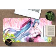 3D Hatsune Miku Rain 949 Japan Anime Game Non-Slip Office Desk Mouse Mat Game AJ WALLPAPER US Angelia (W120cmxH60cm(47x24))