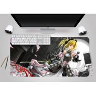 3D Fate Stay Night 883 Japan Anime Game Non-Slip Office Desk Mouse Mat Game AJ WALLPAPER US Angelia (W120cmxH60cm(47x24))