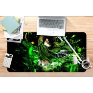 3D Attack On Titan 875 Japan Anime Game Non-Slip Office Desk Mouse Mat Game AJ WALLPAPER US Angelia (W120cmxH60cm(47x24))